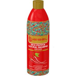 تصویر شامپو فلفل قرمز 400 میلی لیتر HESEL ا Hesel Red Pepper Natural Shampoo 400ml Hesel Red Pepper Natural Shampoo 400ml