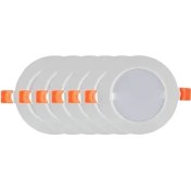 تصویر لامپ هالوژن نیک نور پارسیان مدل 1001 ظرفیت ۹ وات مجموعه ۶ عددی 