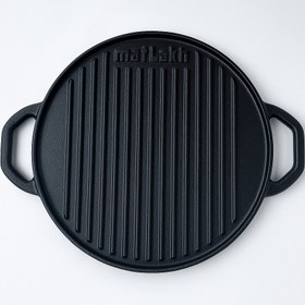 تصویر تابه گریل چدن ۲۸ با پوشش ارگانیک 