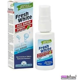 تصویر اسپری خوشبو کننده دهان فرش وایت FRESH WHITE مدل MOUTH CARE SPRAY حجم40ml اصل 