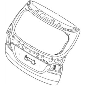 تصویر درب صندوق هیوندای سانتافه 2014 