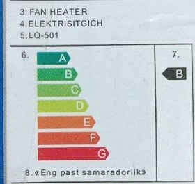 تصویر بخاری فن دار پوتاپ 