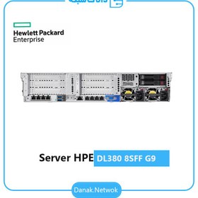 تصویر شاسی سرور اچ پی مدل DL380 G9 8SFF HP DL380 G9 8SFF Server Chassis