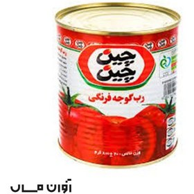 تصویر رب گوجه فرنگی چین چین 1 کیلوگرم در بسته بندی 12 عددی 