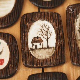 تصویر مگنت دکوری یخچال (کد M025) 