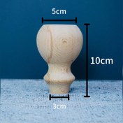 تصویر پایه چوبی کد p1 