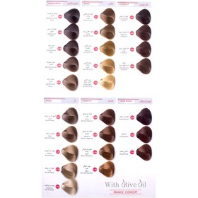 تصویر رنگ مو دنی وان سری شاه بلوطی شماره 5.86 رنگ شاه بلوطی روشن حجم 100 میلی لیتر Dani One Hair Color No. 5.86 volume 100ml