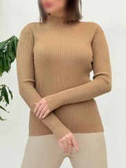 تصویر بافت آستین بلند ماهک کد 6085 