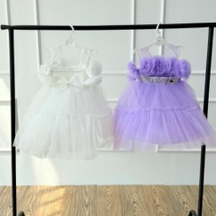 تصویر لباس عروس بچگونه 