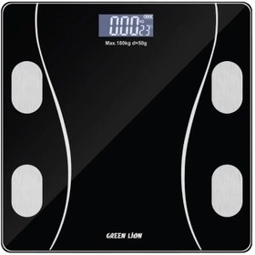 تصویر ترازوی هوشمند گرین لاین Green Lion Digital Body Scale GL-BWS01 Green Lion Digital Body Scale GL-BWS01 - Black