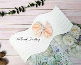 تصویر گلسر تور شیفون گل‌بهی 