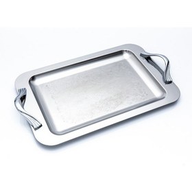 تصویر سینی استیل مستطیل بزرگ 