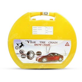 تصویر زنجیر چرخ یخ شکن دار APS مدل 15 اینچ Car wheel chain APS 15 inch