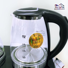 تصویر چای ساز برقی ماکسیمان مدل MAX_2077 DIGITAL GLASS TEA MAKER MAX_2077