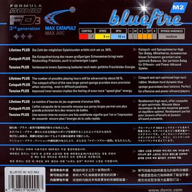 تصویر رویه راکت بلوفایر M2 Donic Table Tennis Rubber Model Bluefire M2