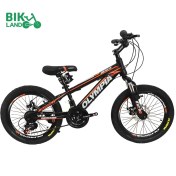 تصویر دوچرخه شهری المپیا مدل 20260 سایز ۲۰ اینچ با ۲۱ دنده و ترمز دیسکی 