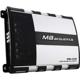 تصویر آمپلی فایر ام بی آکوستیک مدل MBA-6185 MBacoustics MBA-6185