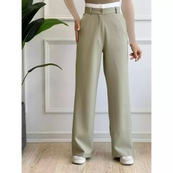 تصویر شلوار زنانه مدل بگ کرپ کجراه 