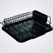 تصویر جاظرفی غزال 1 طبقه مشکی کاوه 