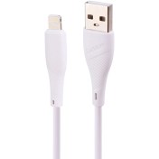 تصویر کابل شارژ پاوربانک 25 سانتی متر 2.4 آمپر مدل لایتنینگ Earldom EC-163I 