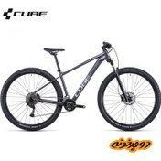 تصویر دوچرخه مشکی کیوب Cube Aim SL 2022 