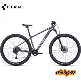 تصویر دوچرخه مشکی کیوب Cube Aim SL 2022 