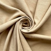 تصویر پارچه هازان ترک مناسب گلدوزی – رنگ بیسکوییتی 