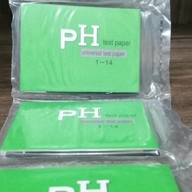 تصویر کاغذ تست پی اچ (Ph) یک بسته صد تایی 