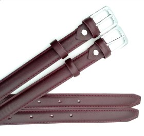 تصویر کمربند زنانه باریک زرشکی 1123 