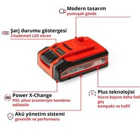تصویر باتری 18V 4.0 AH POWER X CHANGE PLUS آینهل Einhell 