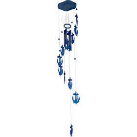 تصویر آویز بادزنگ طرح لنگر دریایی 