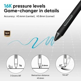 تصویر قلم نوری Xp Pen مدل Deco Pro LW with K05 Gen2 