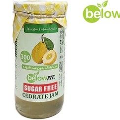 تصویر مربای بالنگ بدون شکر بی‌لوفیت 300 گرمی | طعم طبیعی و سالم 