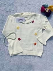 تصویر بلوز شکوفه‌های رنگی کد 4316 