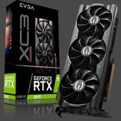 تصویر EVGA GeForce RTX 3070 XC3 ULTRA GAMING 8GB 256bit استوک 