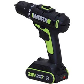 تصویر دریل شارژی ۲۰ ولت ایلیاکو تیپ WORX ilyaco cordless 20V drill worx type