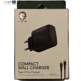 تصویر شارژر دیواری گرین مدل COMPACT WALL CHARGER به همراه کابل USB-C به لایتنینگ COMPACT WALL CHARGER