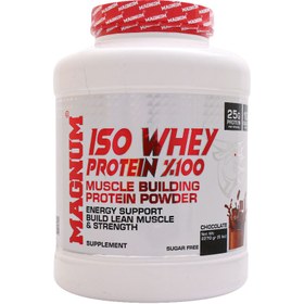 تصویر پودر ایزو وی پروتئین 100% مگنوم 2270 گرم | شکلاتی ISO WHEY PROTEIN