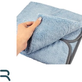 تصویر حوله خشک کن 80 در 50 فور بای فور 4X4 Microfiber Drying Cloth 