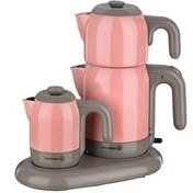 تصویر چای ساز کرکماز مدل A353 ظرفیت ۱.۷ لیتر با کتری استیل ضد زنگ 