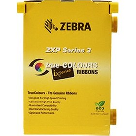 تصویر ریبون رنگی کارت پرینتر زبرا ZXP3 YMCKO Zebra ZXP3 YMCKO Ribbon