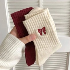 تصویر جوراب ساقدار کبریتی کد 9215 