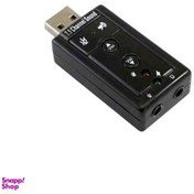 تصویر ‏کارت صدا USB اکسترنال کليد دار XP U31D 