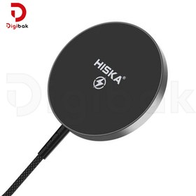 تصویر شارژر بی سیم هیسکا مدل HR-08 Hiska HR-08 Wireless Charger