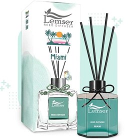 تصویر خوشبو کننده هوا لمسر با رایحه Miami میامی (lamser) Touch air freshener with Miami scent