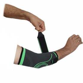 تصویر آرنج بند طبی ورزشی EXCEED مدل چسبی elbow brace