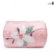 تصویر پتو مسافرتی لیزری گل دار 2 نفره 