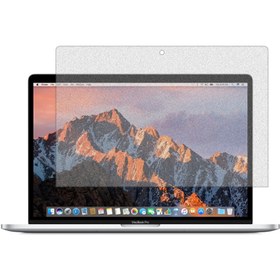 تصویر گلس لپ تاپ اپل MacBook Pro 15 inch 2017 مدل نانو هیدروژل مات برند راک اسپیس کد XL 