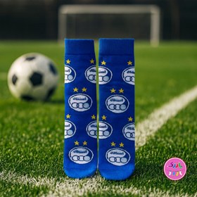 تصویر جوراب ساقدار تیم فوتبال استقلال 