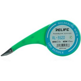 تصویر سیم قلع کش ریلایف محافظ دار RELIFE RL-3520 3.5MM 2.0M Relife rl-3520 Soldering Wire